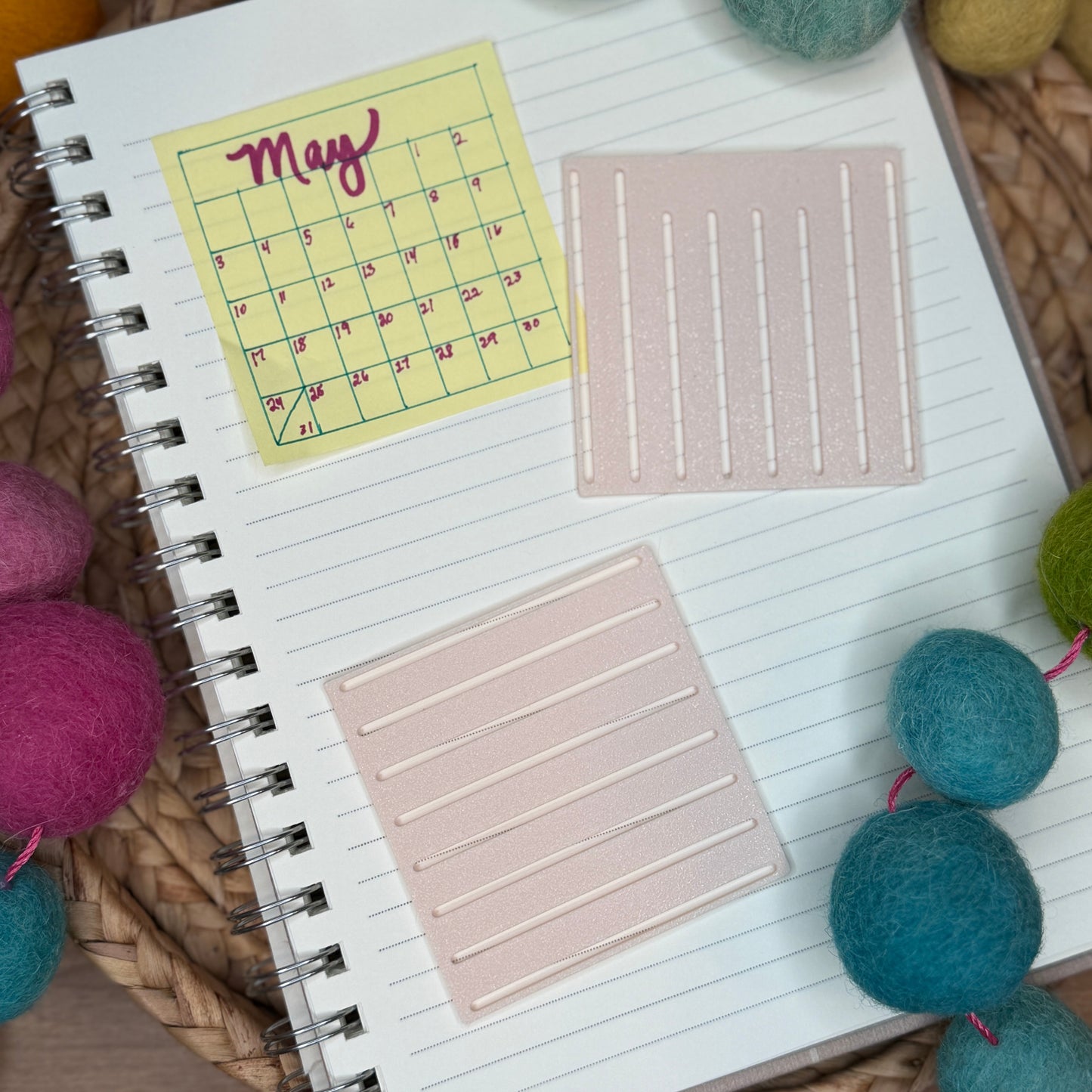 Calendar Stencil Set