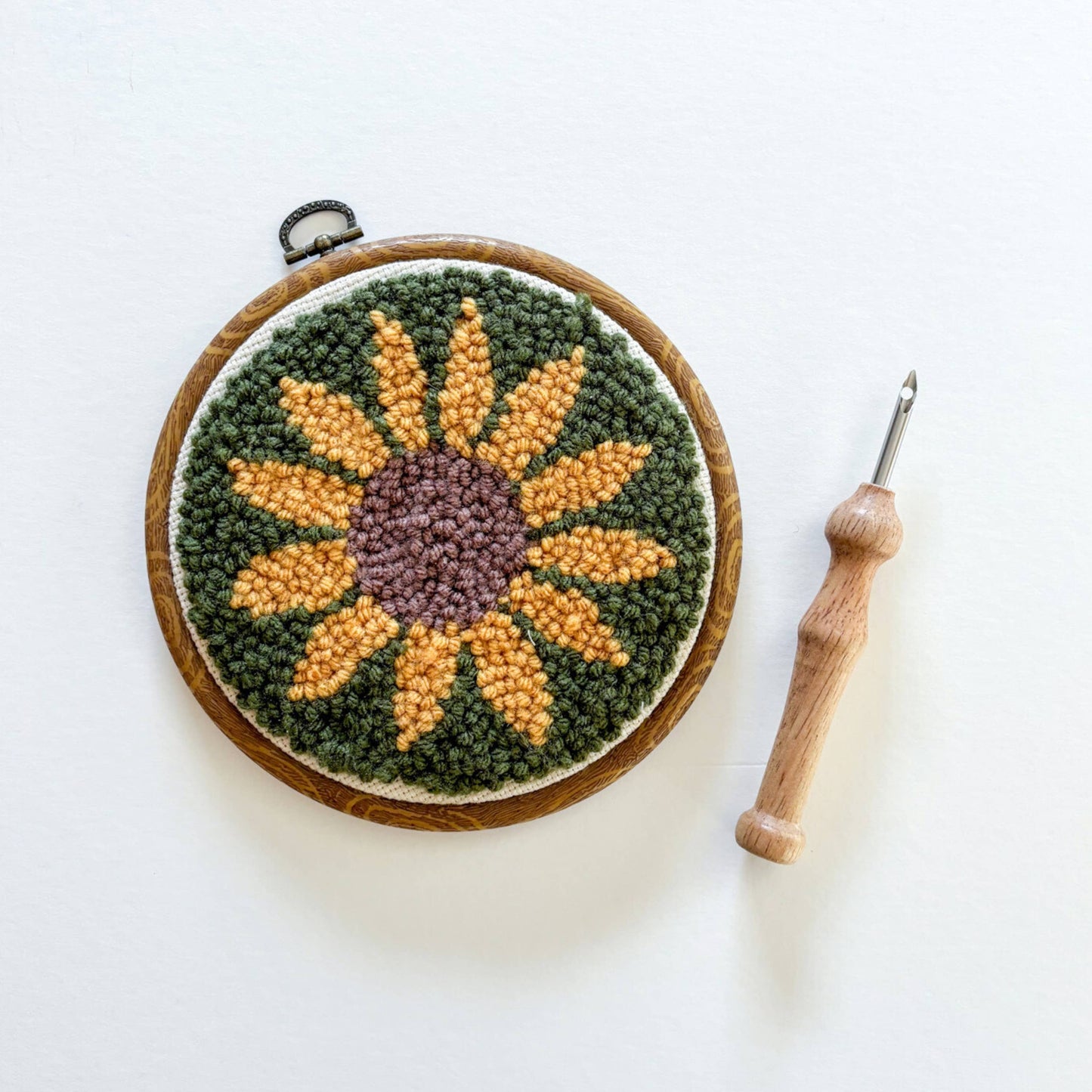 Sunflower Punch Needle Kit: Beginner Kit