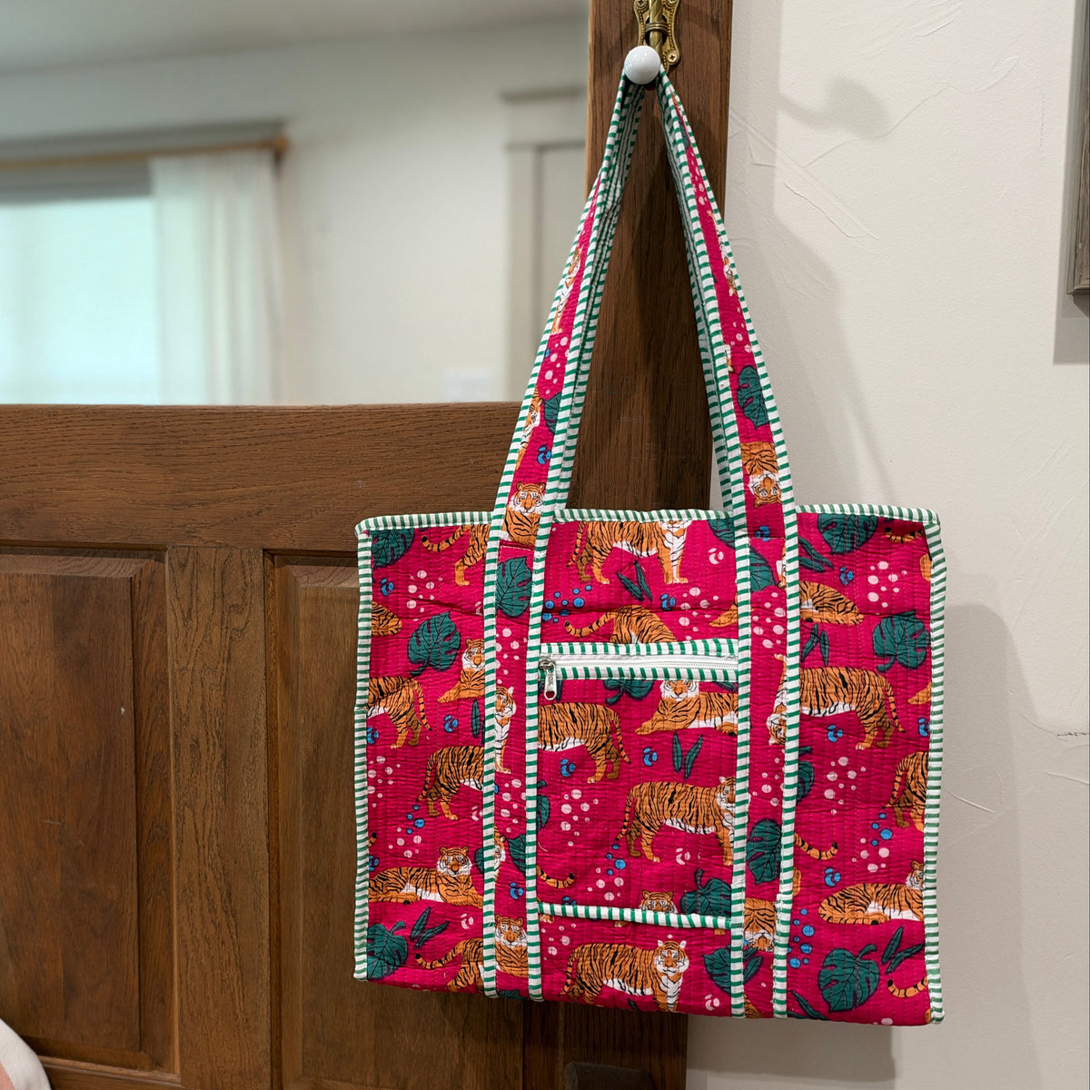 Mini Quilted Tote Bag