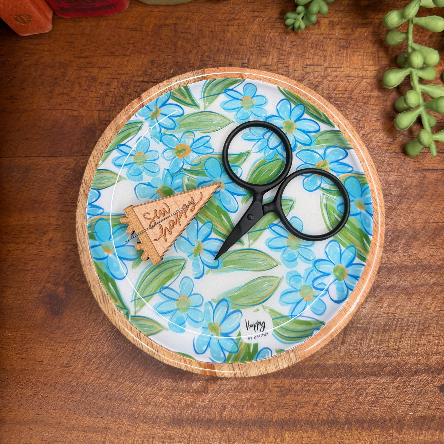 Colorful Sewing Trays
