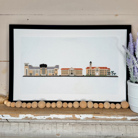 Charming Fort Worth Campus Pattern DOWNLOAD