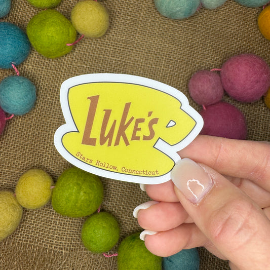 Luke's Diner Sticker