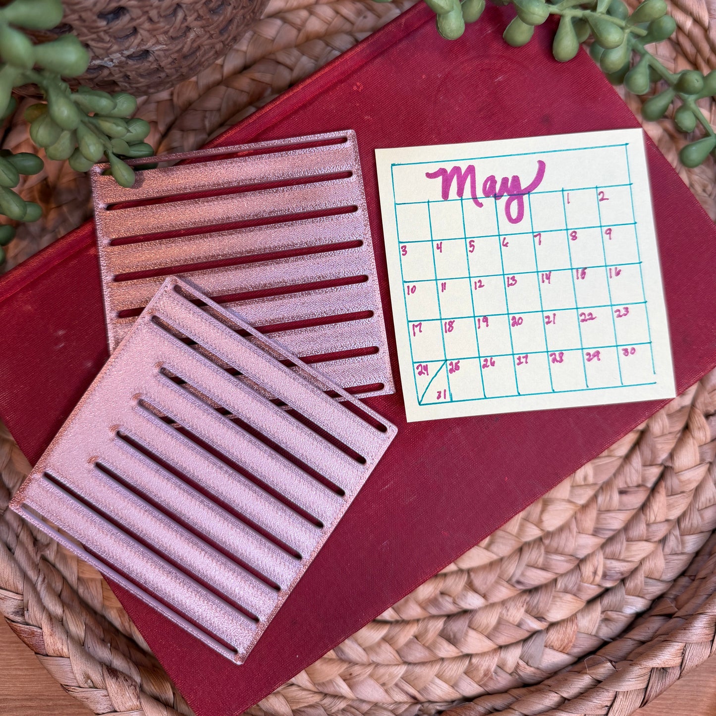 Calendar Stencil Set