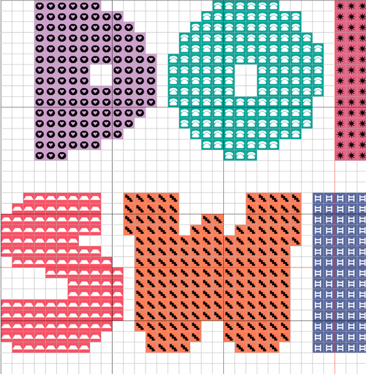 Dorm Sweet Dorm Cross Stitch Pattern DOWNLOAD