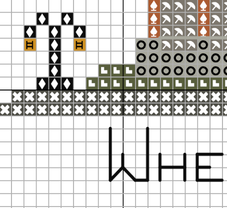 Charming Hill Valley Courthouse Pattern DOWNLOAD