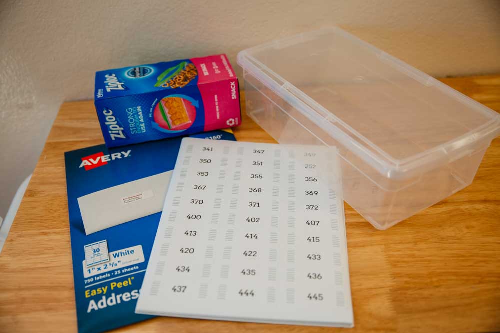 DMC Thread Storage Labels | Downloadable Labels for Avery 5136 or 5160