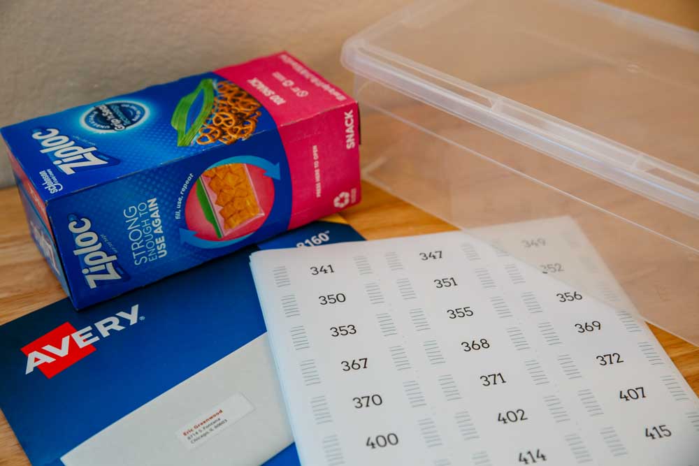 DMC Thread Storage Labels | Downloadable Labels for Avery 5136 or 5160
