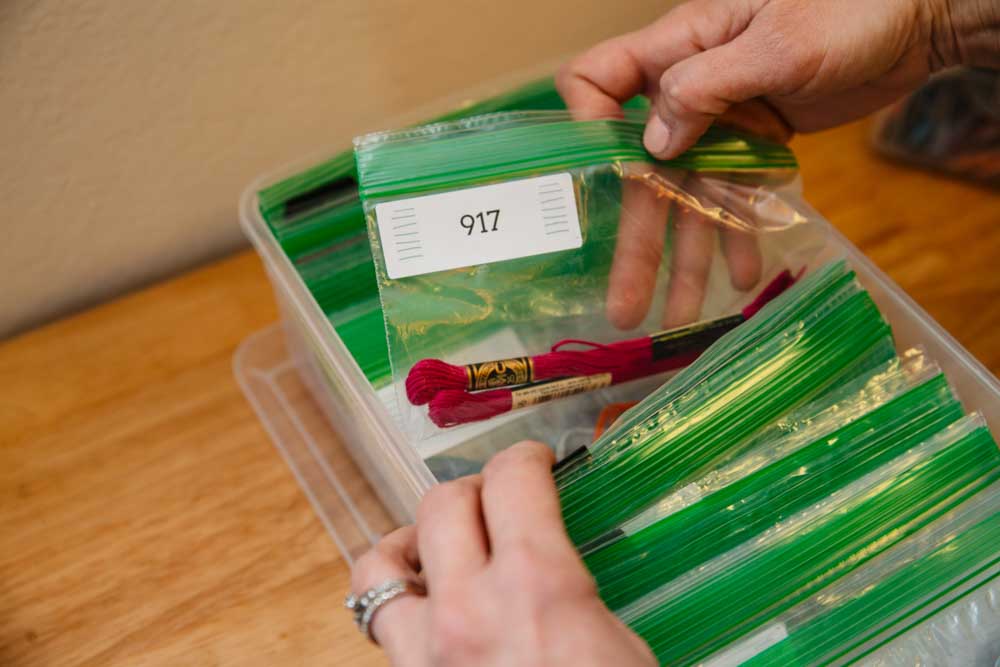 DMC Thread Storage Labels | Downloadable Labels for Avery 5136 or 5160